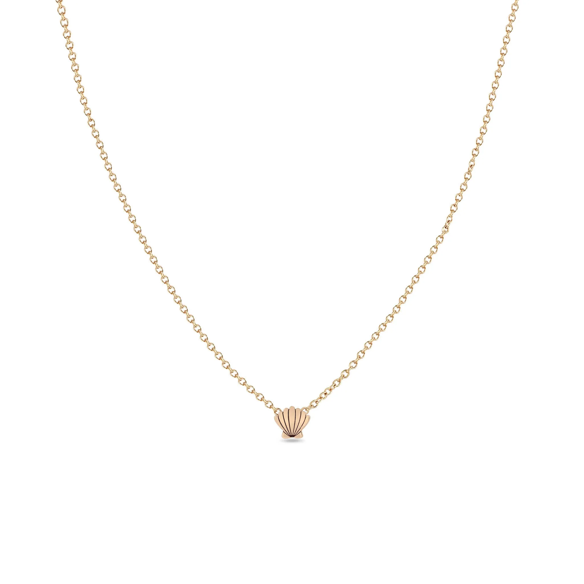 14k Itty Bitty Seashell Necklace