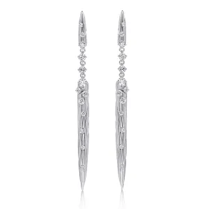 18k Bahia White Gold Earring With 1.46 Cts Vs-Gh Diamonds