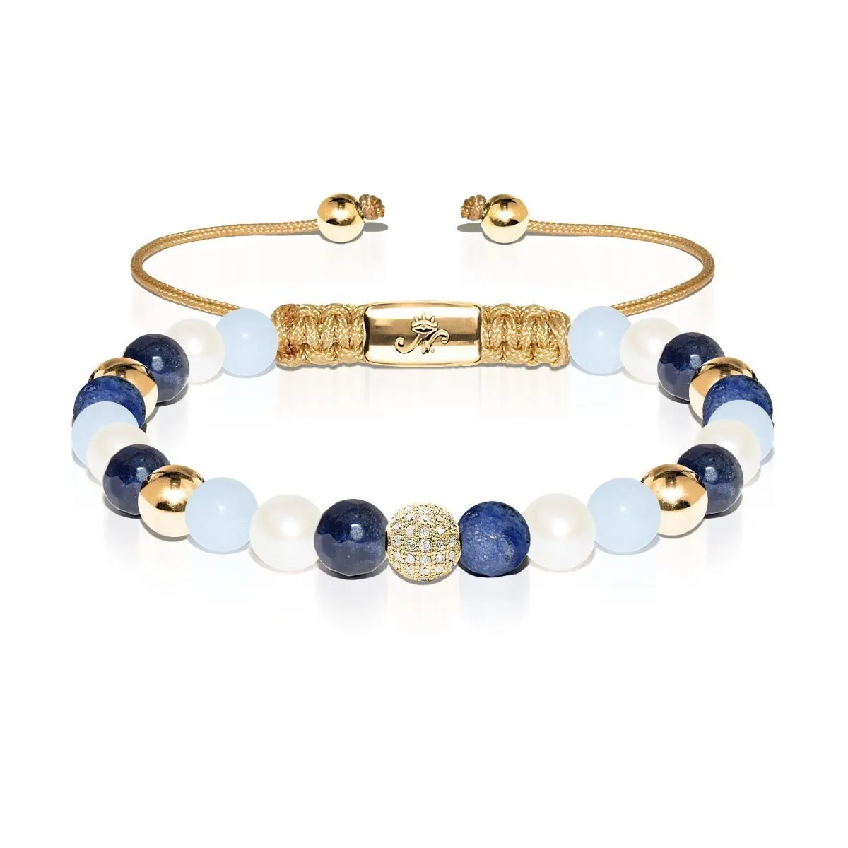 18k Gold | Stone Crystal Kikiballa Bracelet