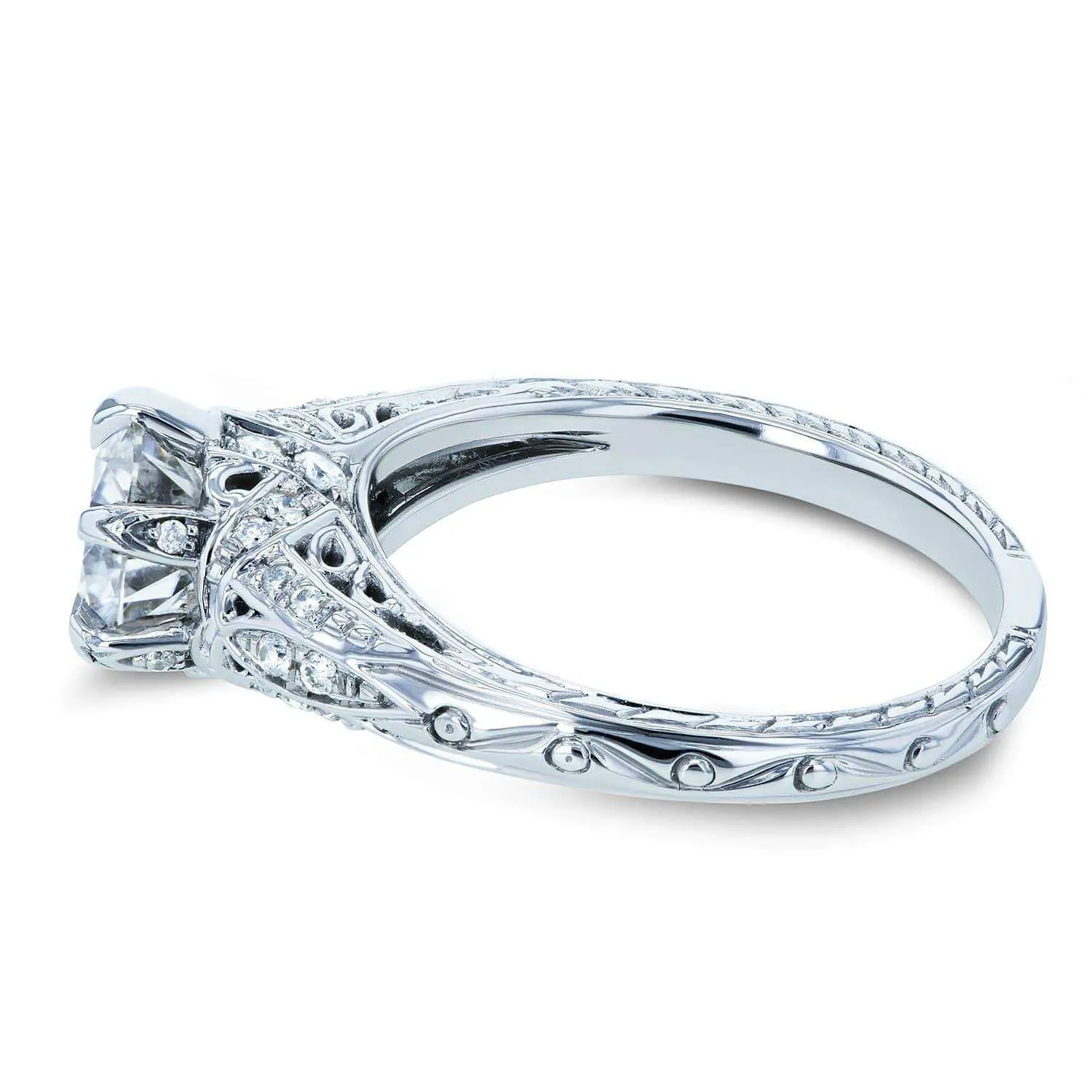 1ct Ornate 6-Prong Diamond Ring