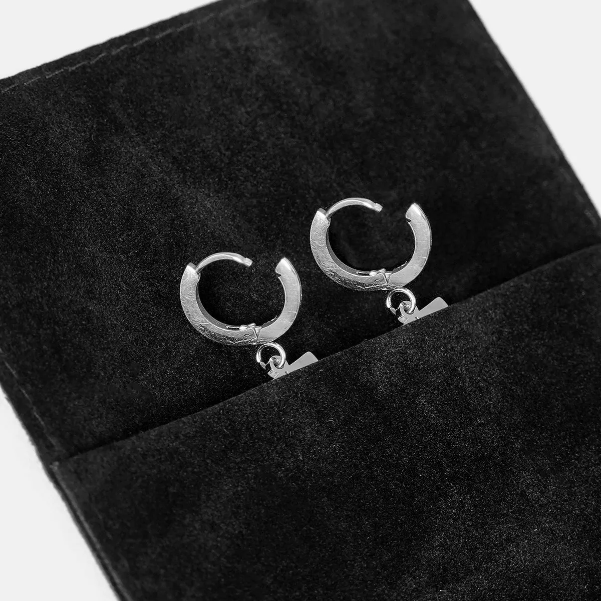 25 Number Earring - Stainless Steel