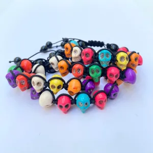 Adjustable Skull Bracelet