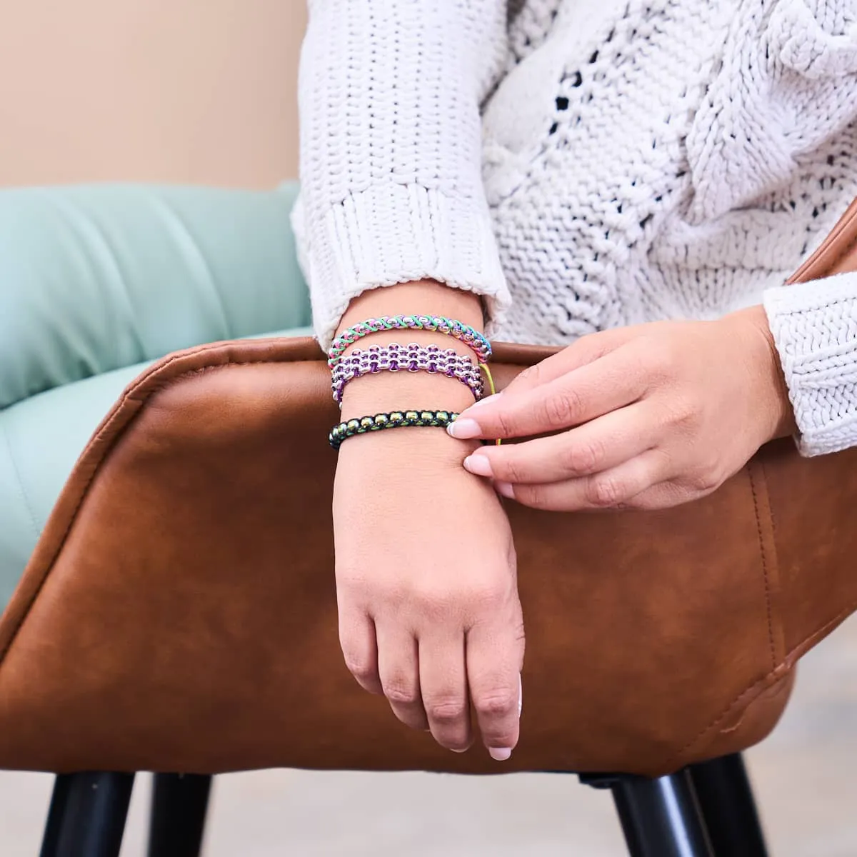 Black x Unicorn Silver | Catena Links Bracelet