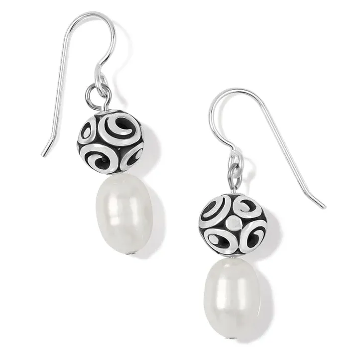 Brighton Women's Contempo Pearl French Wire Earrings