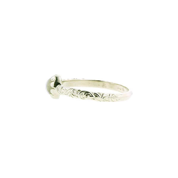 Cabochon Solitaire Ring- Heirloom by Doyle & Doyle