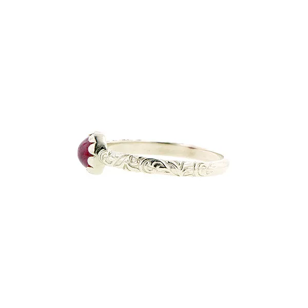 Cabochon Solitaire Ring- Heirloom by Doyle & Doyle