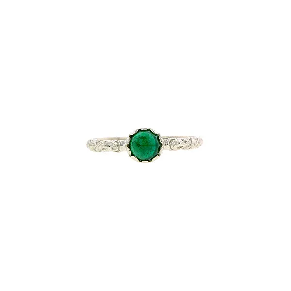 Cabochon Solitaire Ring- Heirloom by Doyle & Doyle