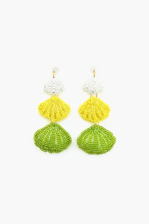 Citrus Seashell Earring