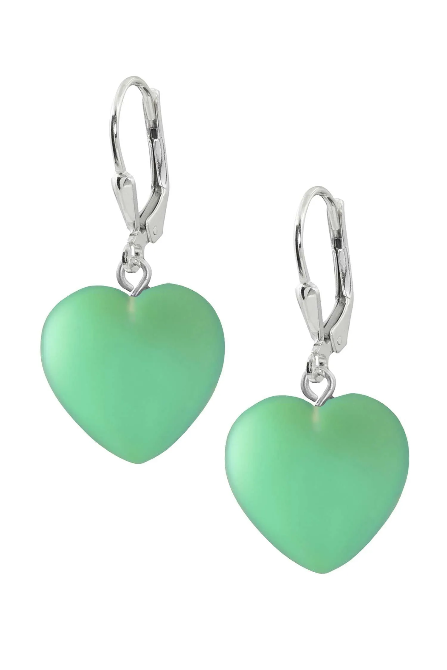 Crystal Heart Earrings