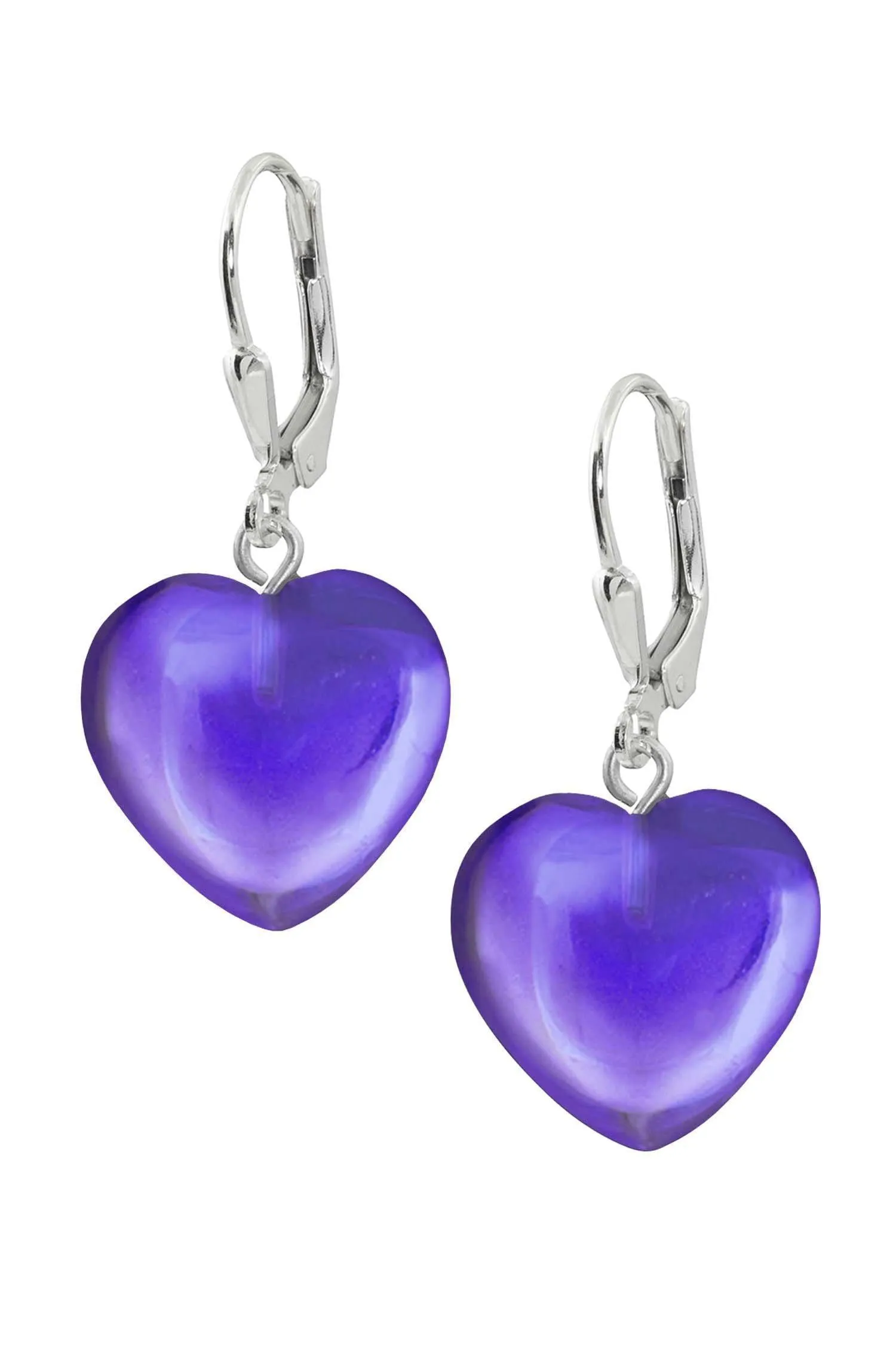 Crystal Heart Earrings