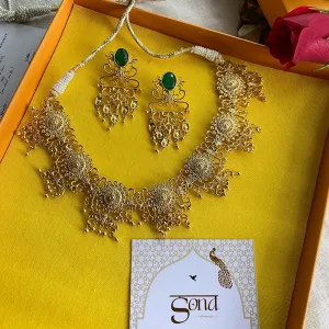 Delicately Divine Gift Box with Choker Necklace and Earrings