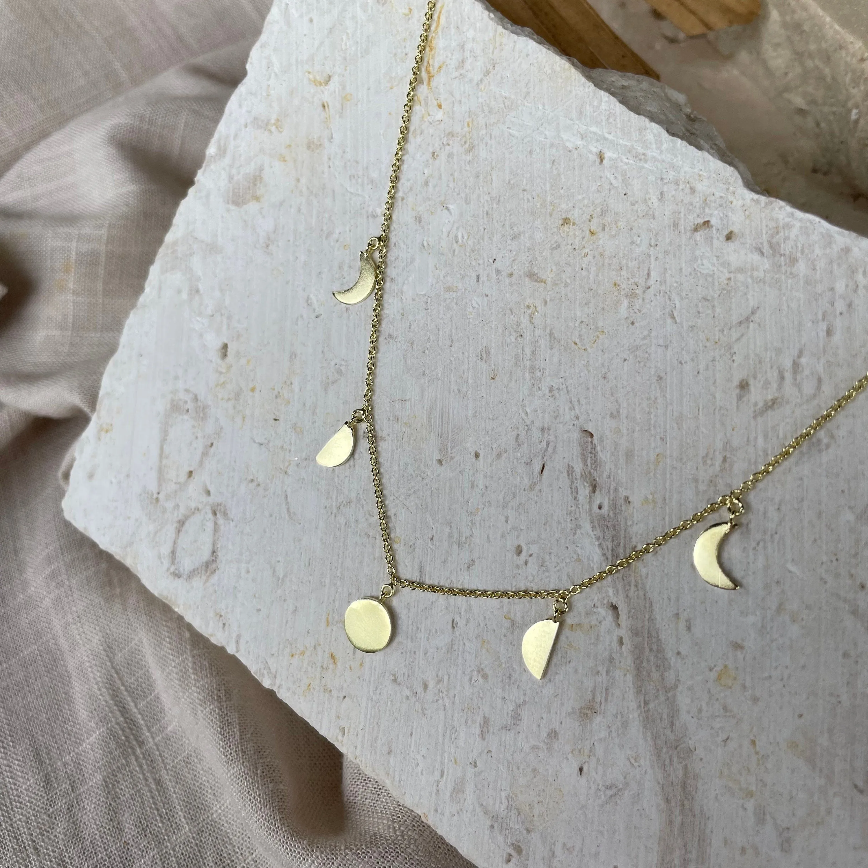 Eclipse 14K Gold Vermeil Necklace