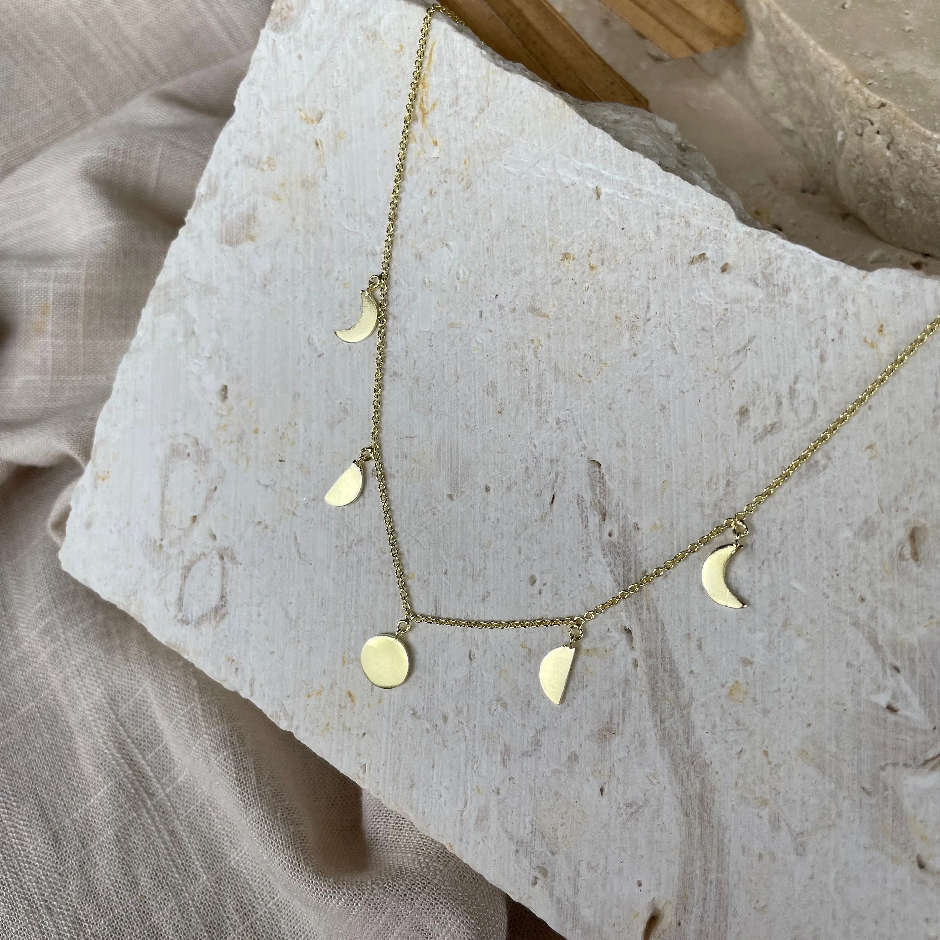 Eclipse 14K Gold Vermeil Necklace