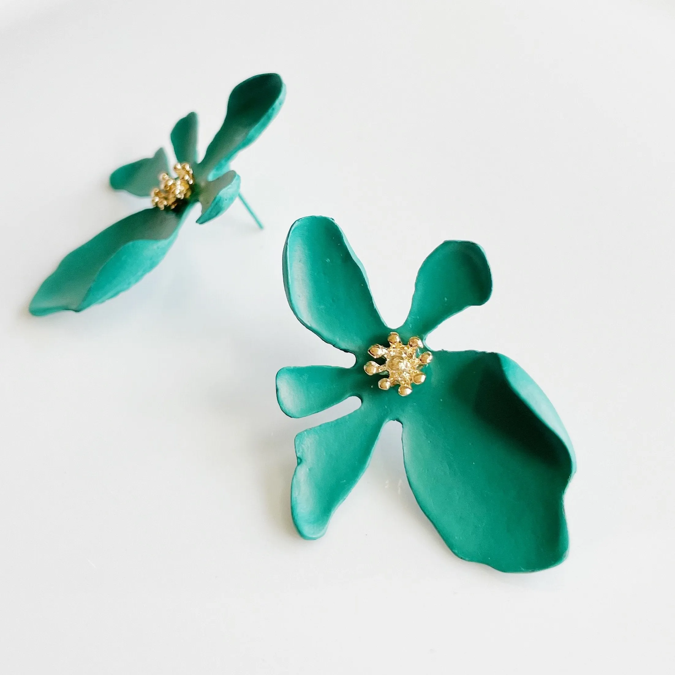 Exotic Bloom Flower Earrings