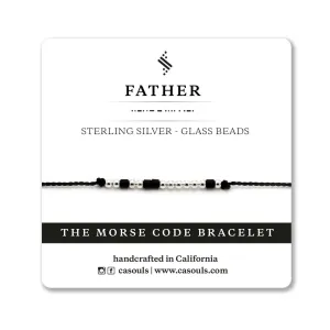 FATHER MORSE CODE BRACELET