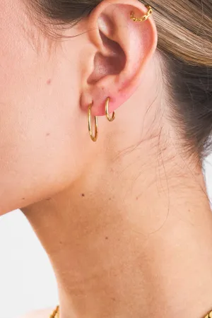 Fine Hoop Earrings