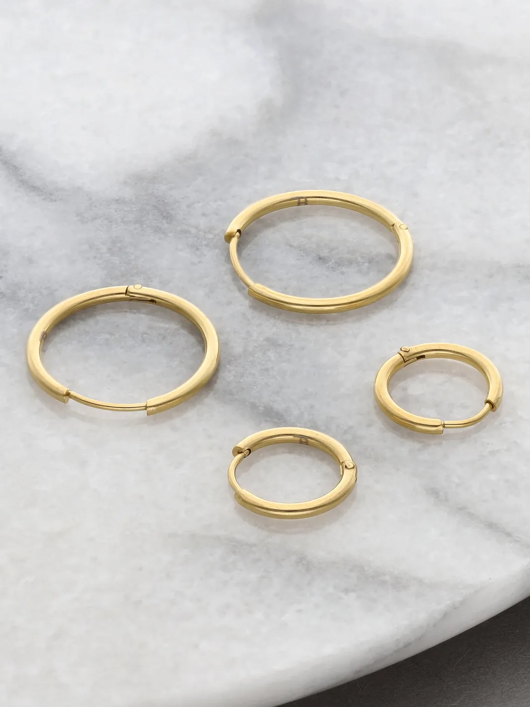 Fine Hoop Earrings