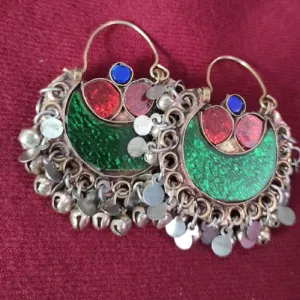 Handmade Kuchi Chanbali Earrings