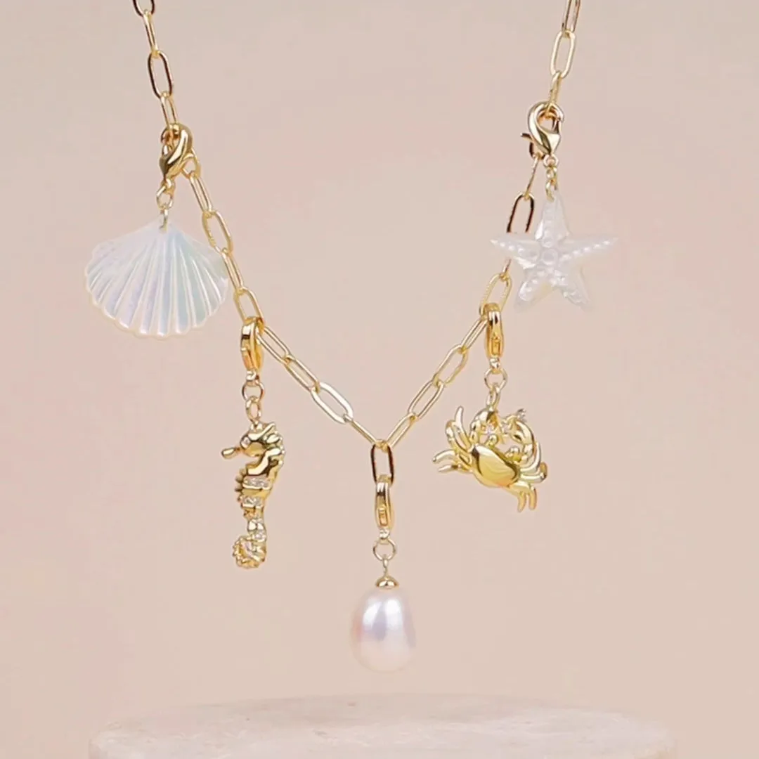 Keepsakes Pearl Gold Necklace