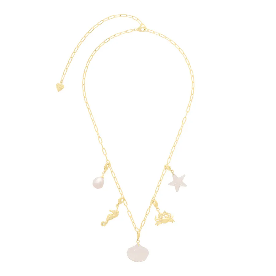 Keepsakes Pearl Gold Necklace