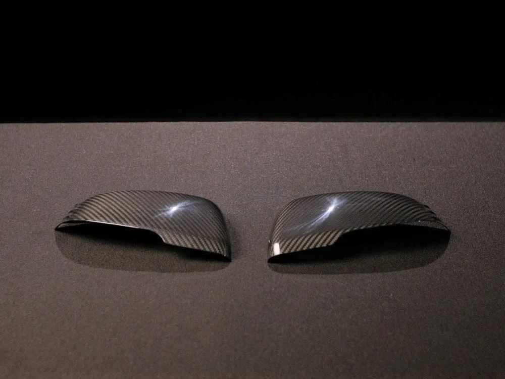 Kies Supra Dry Carbon Fiber Veneer Mirror Covers