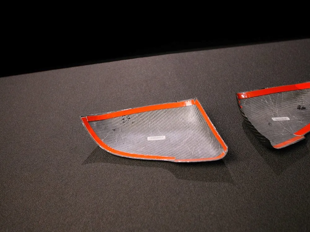 Kies Supra Dry Carbon Fiber Veneer Mirror Covers