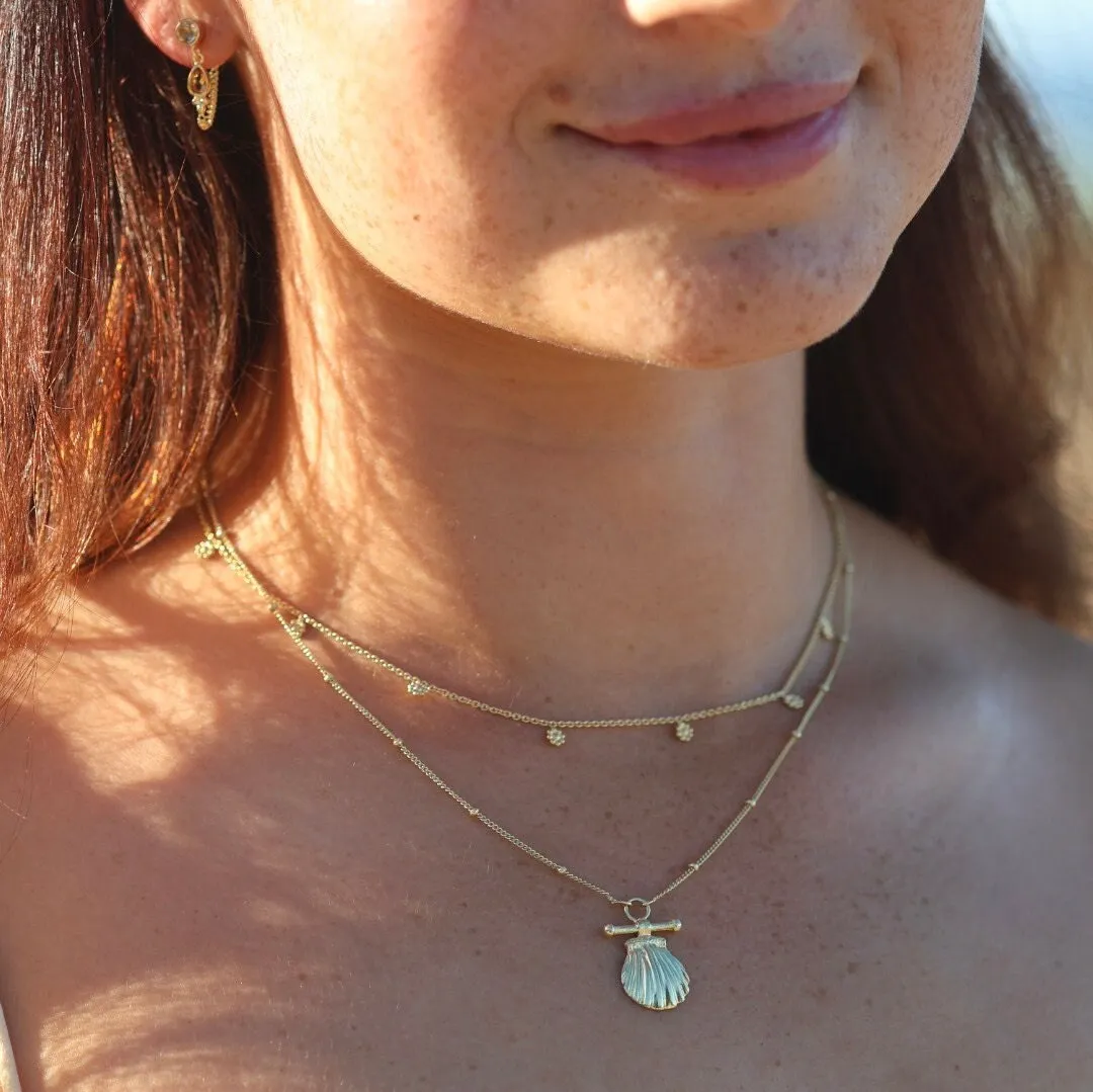 Little Flower Gold Necklace