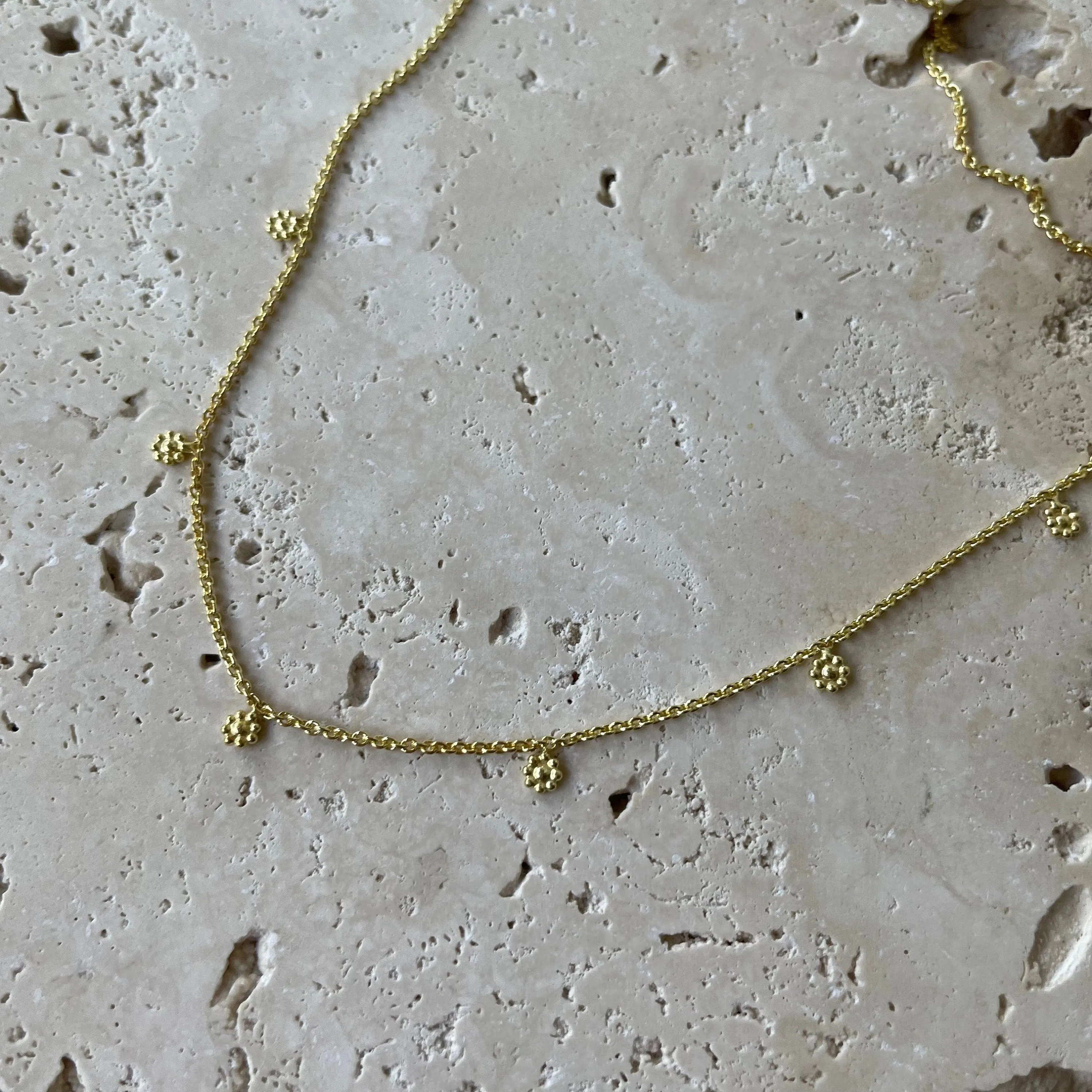 Little Flower Gold Necklace