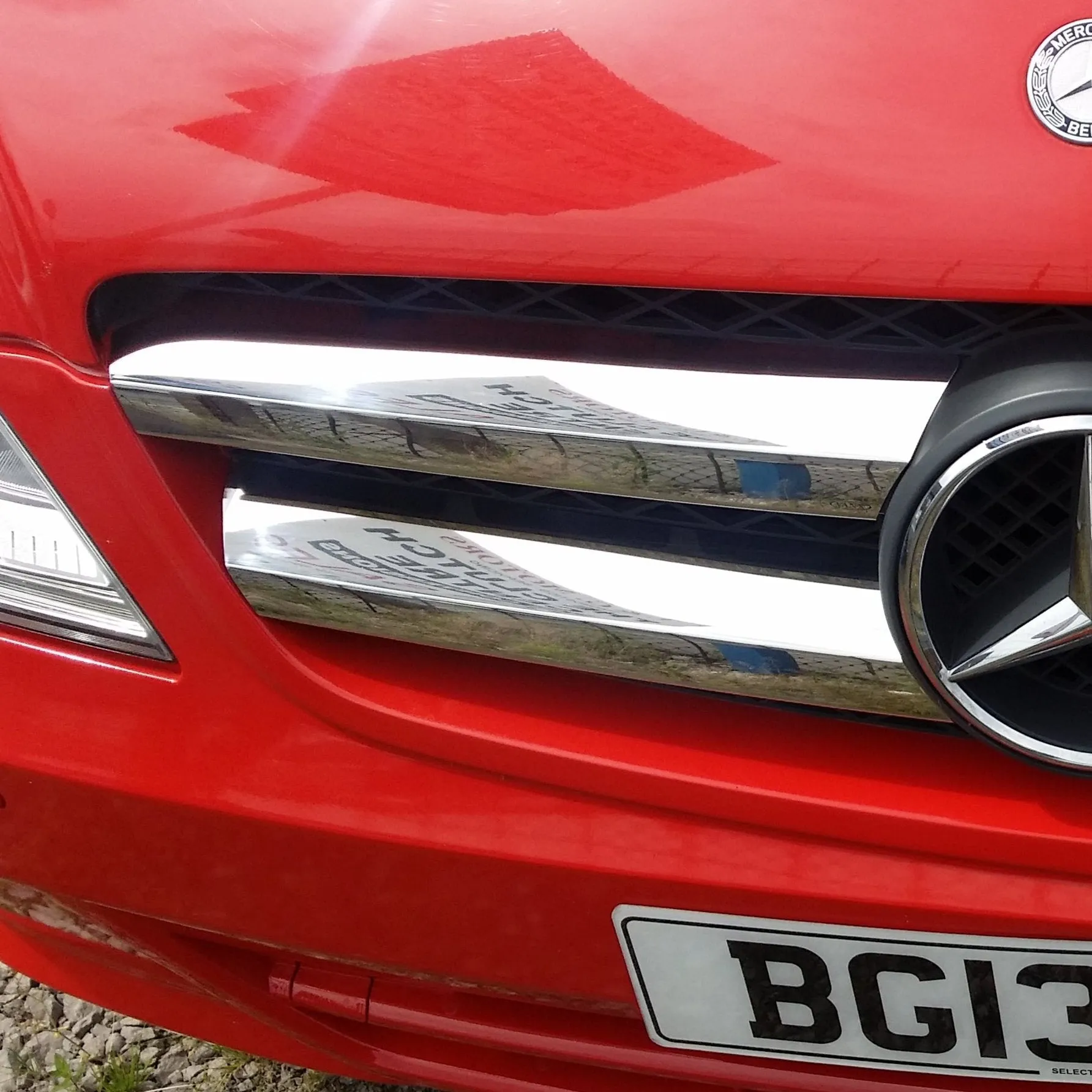 Mercedes Vito Front Grille Stainless Steel Set of 4 Trims