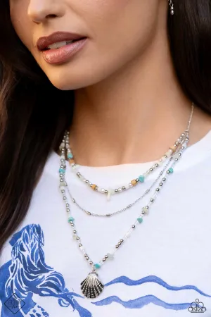 Open Door Jewelry - Coastline Couture - Multi Necklace - Paparazzi Accessories