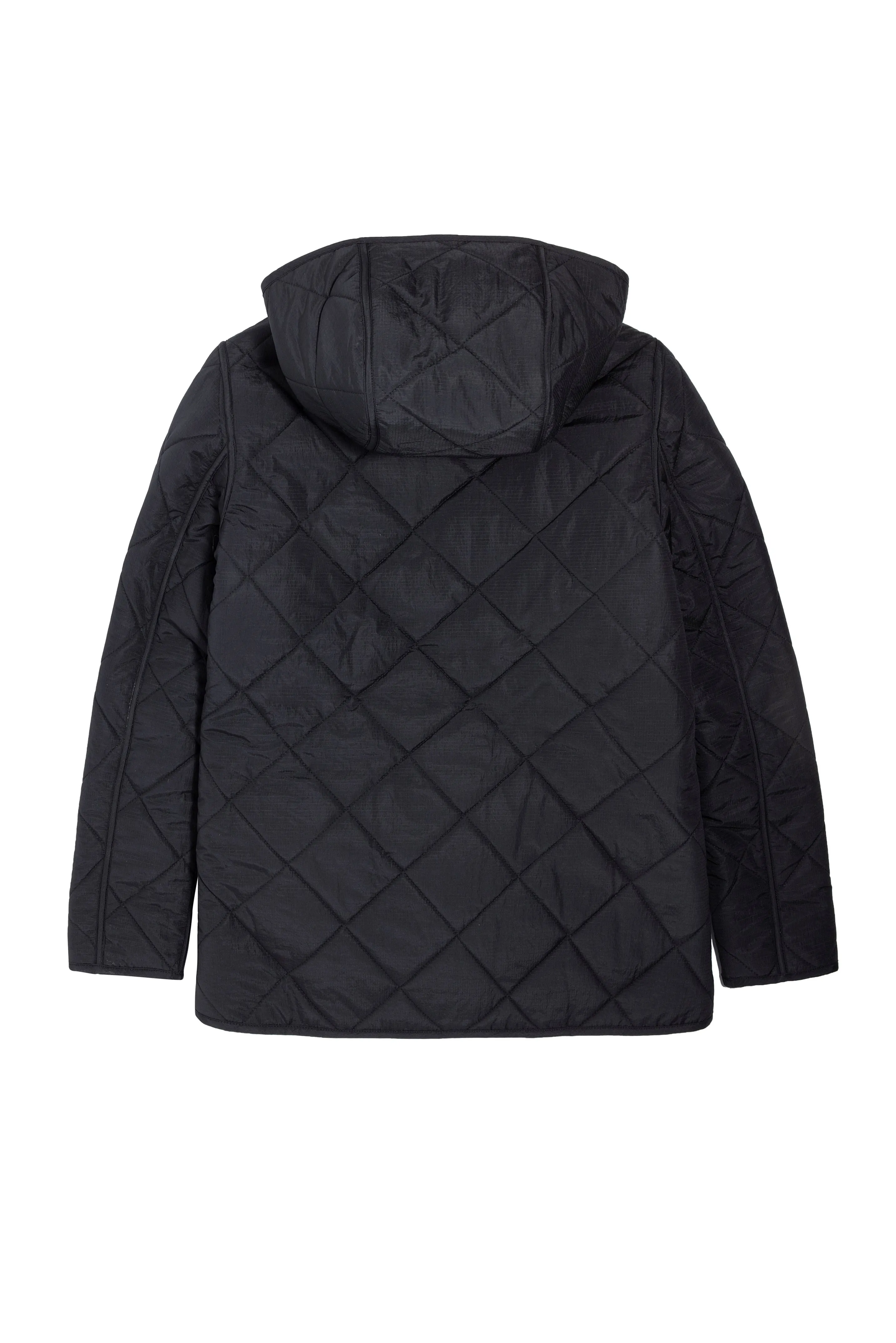 QUILTED REVERSIBLE TEDDY JACKET