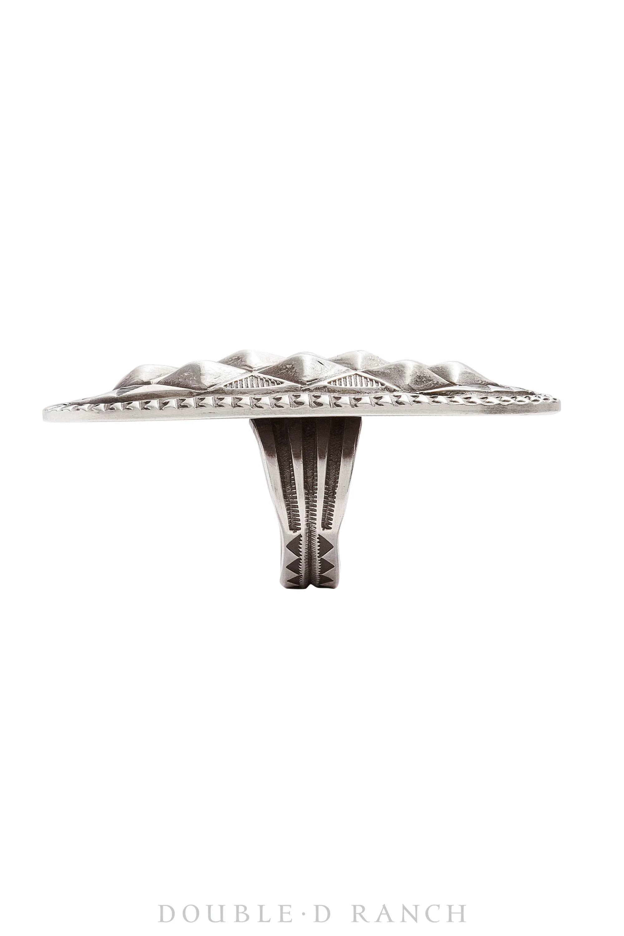 Ring, Concho, Sterling Silver, Hallmark, Contemporary, 1115