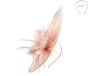 Samira | Flower & Feather Fascinator