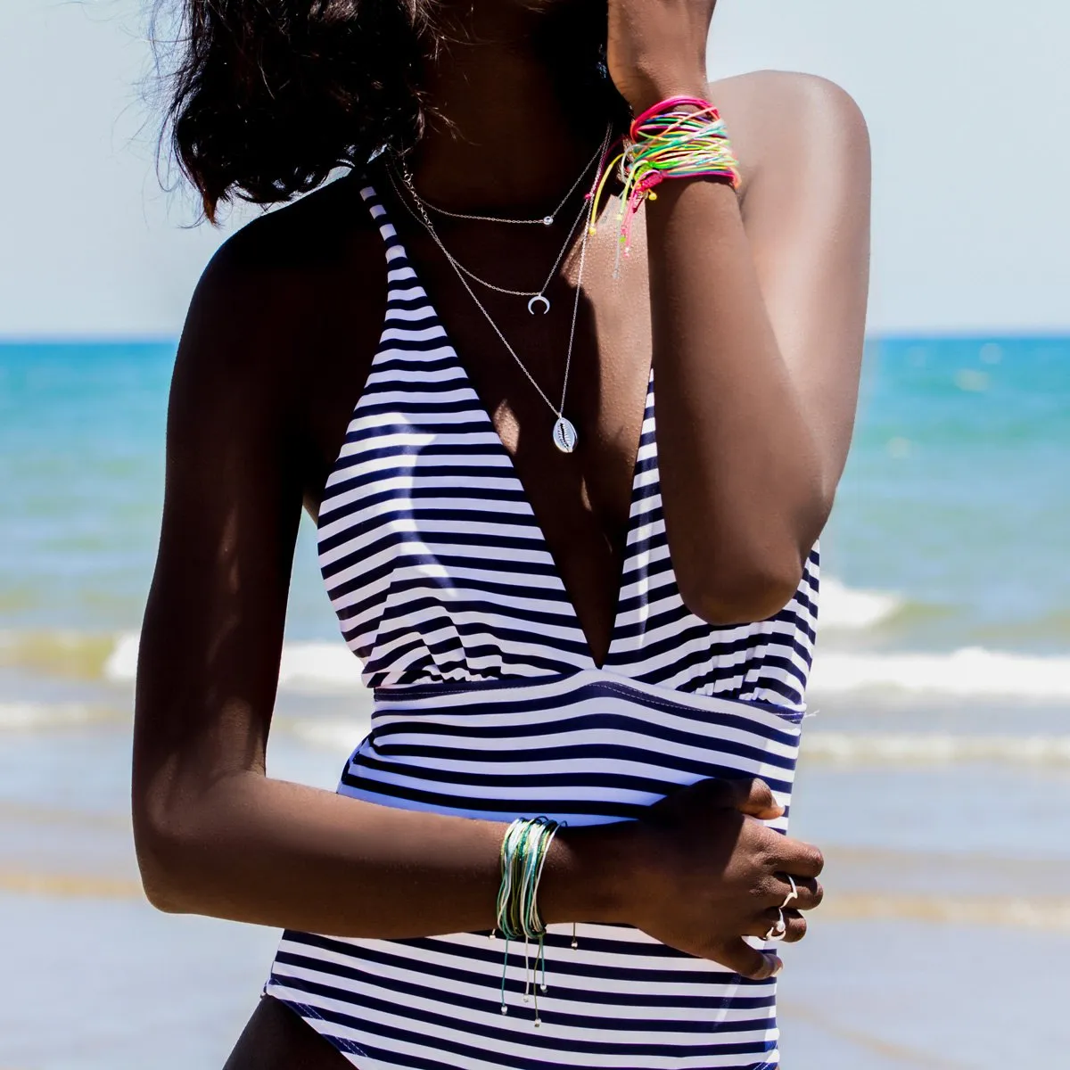 Seashell Silver Necklace