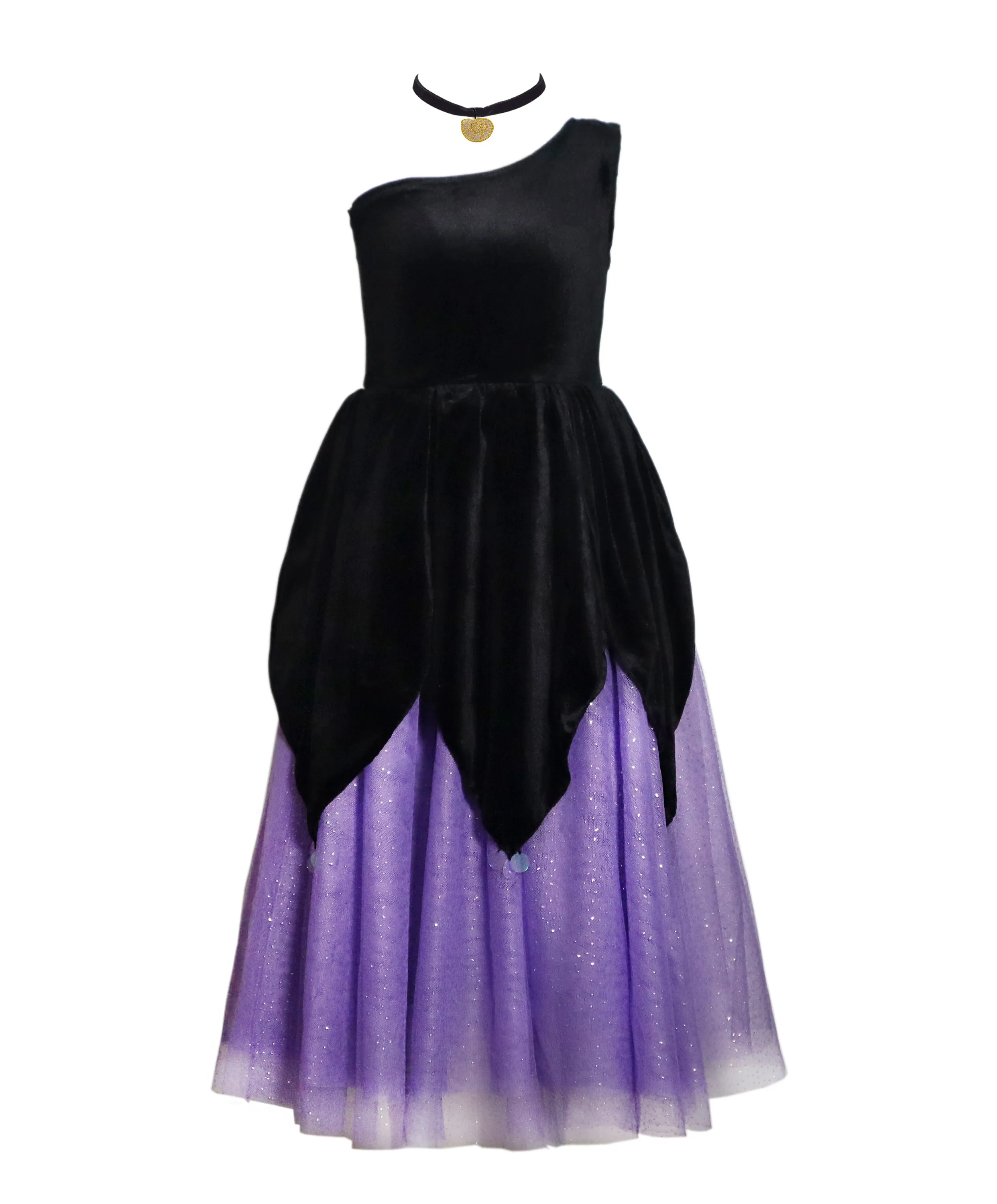 The Sea Witch - Villain Costume Dress