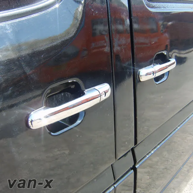 VW Crafter Stainless Door Handle Covers Set of 4 Stainless Steel