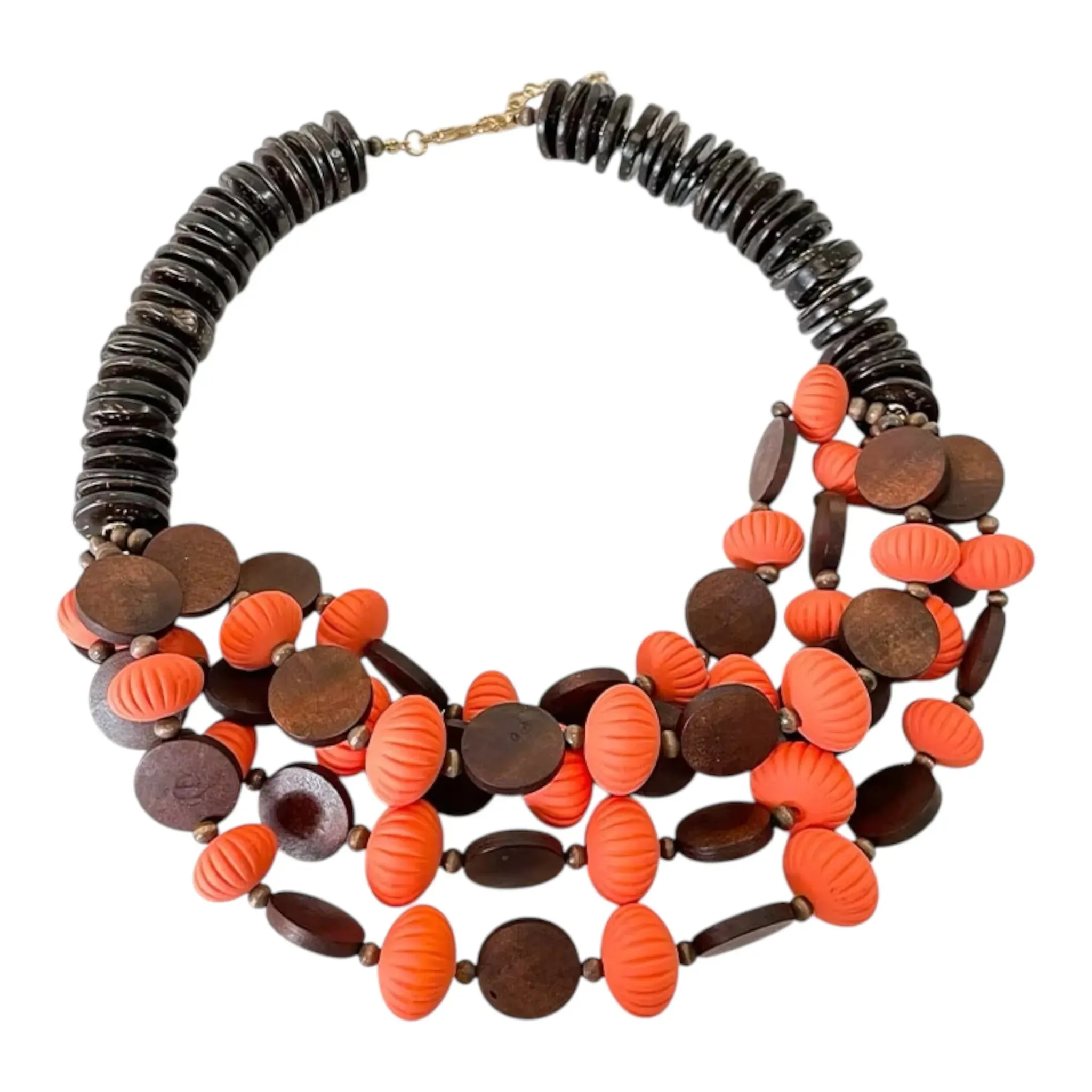 Women's Tribal Bead Necklace Set